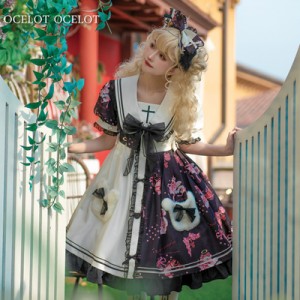 Strawberry Bear Sweet Lolita Dress OP by Ocelot (OL02)